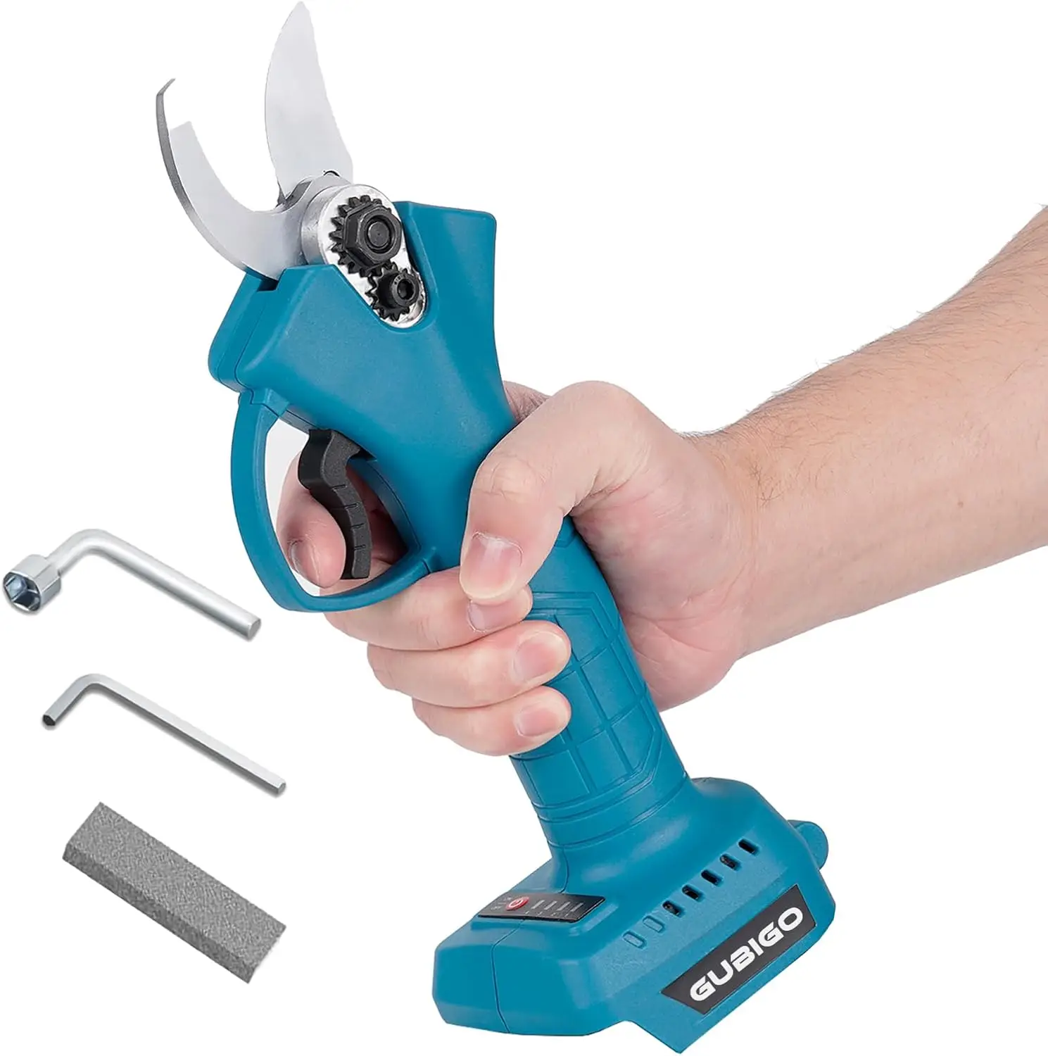 

Electric Pruning Shears Cordless Pruner for Makita 18V/21V Battery, Adjustable Cutting Diameter 10-30MM (0.4-1.18IN), Power Prun