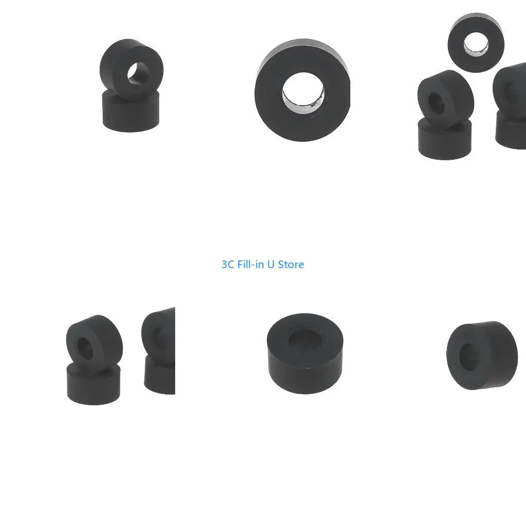 G8TA 5pcs 5.5x2.1x4.5mm Pulley Wheel Accessories Pressure Pulley Cartridge Tape Recorder 13mmx8x2Rubber Pinch Roller Cassette