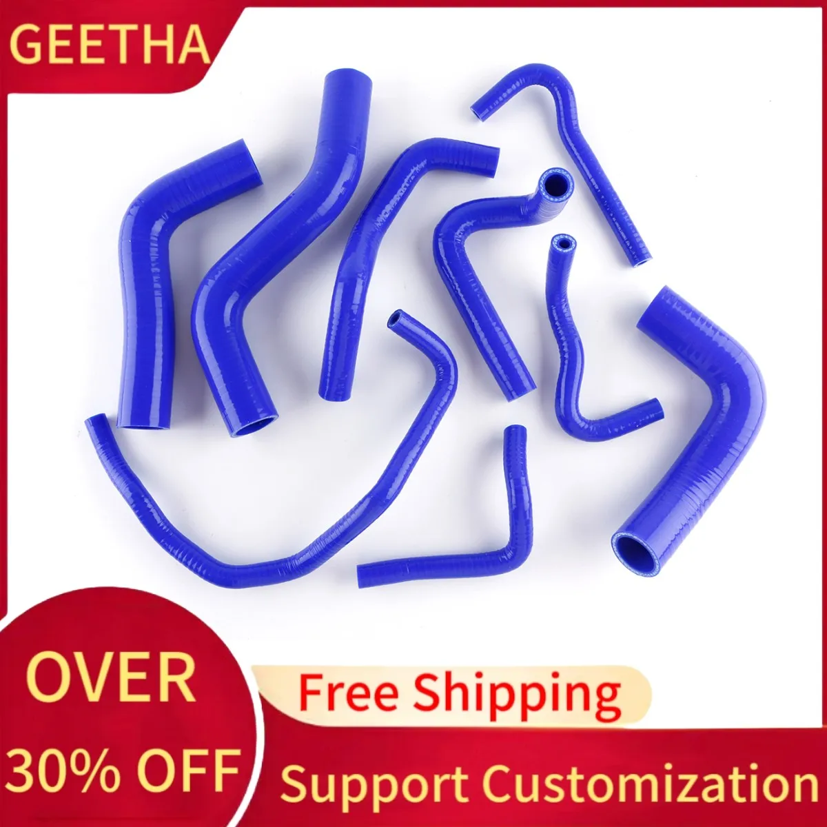 FIT FOR MAZDA ROADSTAR MIATA MX-5 NA6CE B6ZE 1.6L 1989-1993 SILICONE RADIATOR HOSE