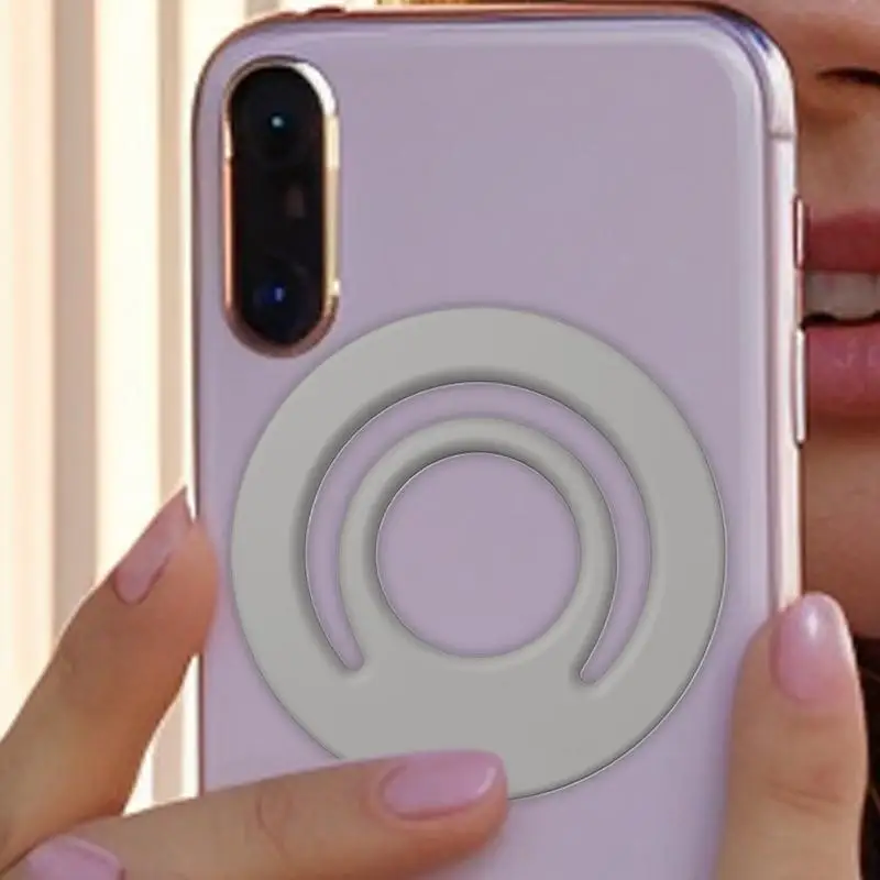 Силиконовая ручка для телефона, силиконовый ремешок на палец, противоскользящее крепление, магнитный задний кронштейн, аксессуар для мобильного телефона для женщин и мужчин