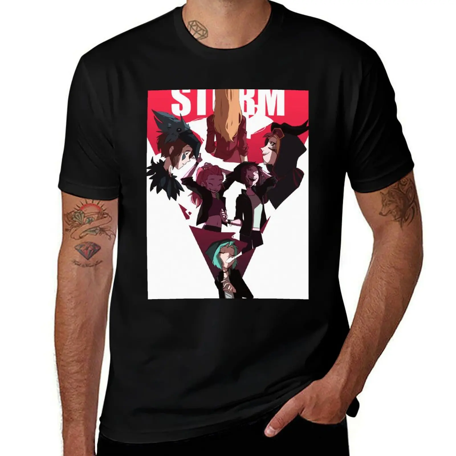 life is strange print T-Shirt Big Size Short Sleeve Tee for Men T-Shirt