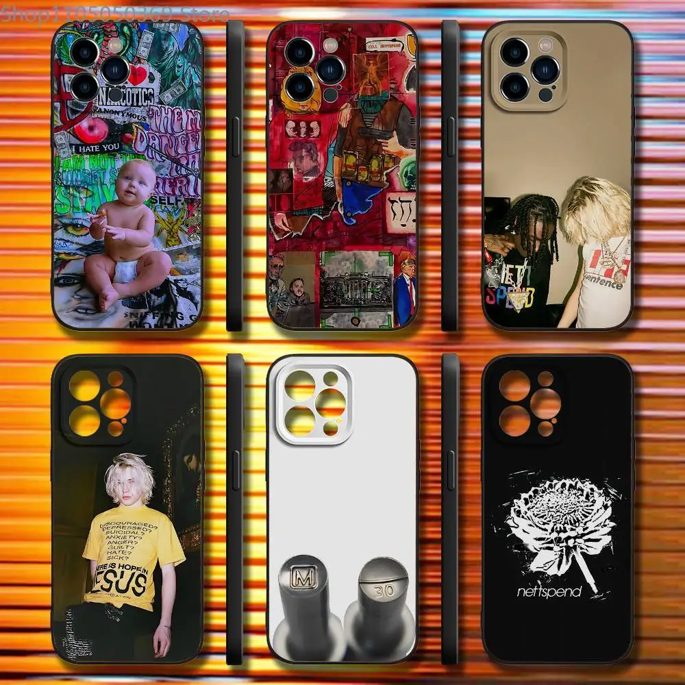 

N-Nettspend Album Phone Case For iPhone 17,16,15,14,13,12,11,Pro,Max,Plus,X,XS,SE4,E,Mini,Soft Black Case