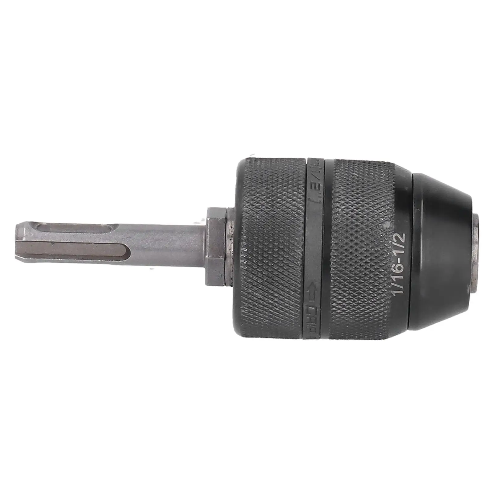 

1/2in-20UNF Carbon Steel Chuck Adapter - Drilling Converter Tool for Hardware Accessories