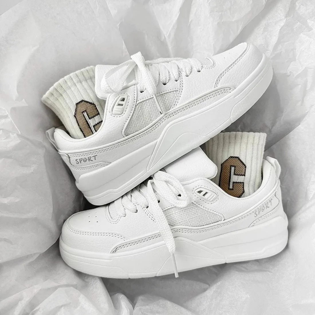 

Новые женские теннисные кроссовки 2026 года: модные, удобные, спортивные, повседневные, в академическом стиле, белые, для весны и осени