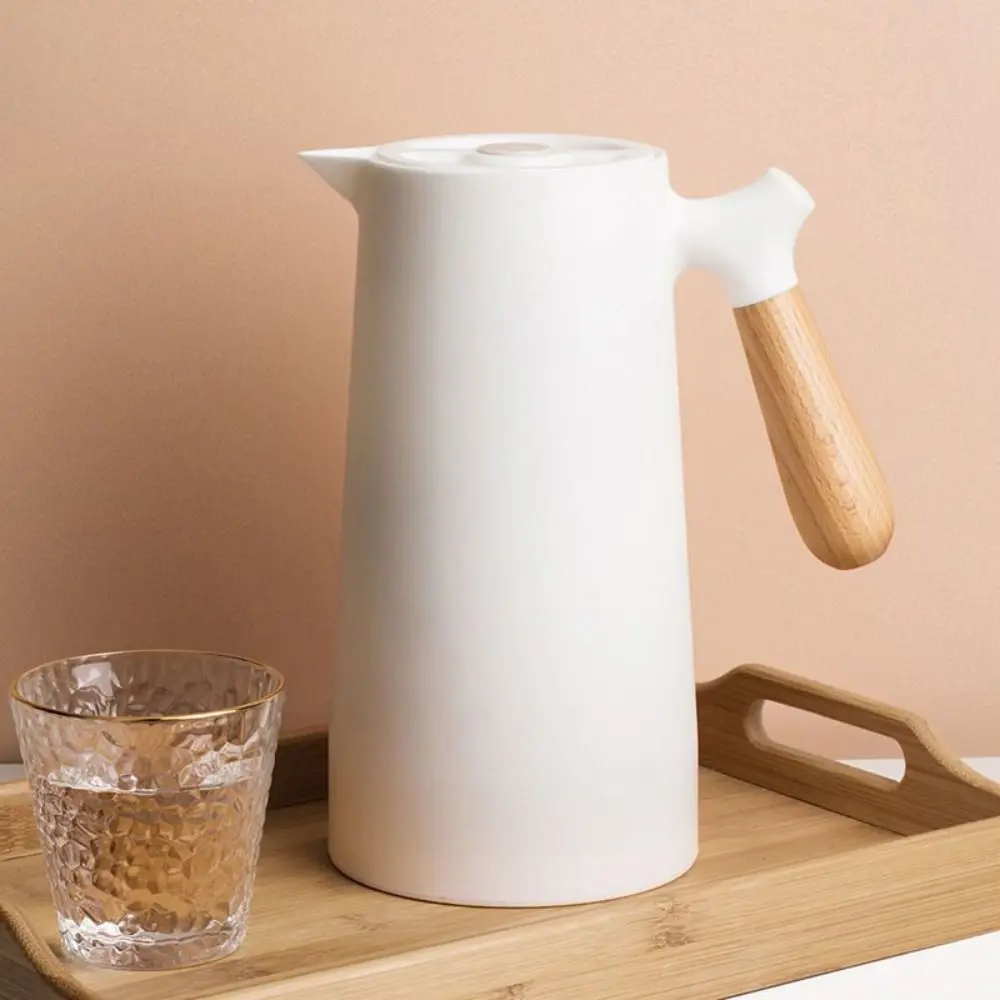 

Многофункциональный термос-кувшин со стеклянной колбой, герметичный, большой емкости, с ручкой, для горячей воды и приготовления кофе