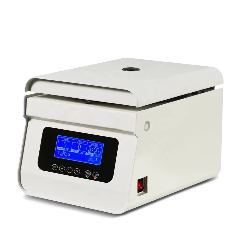 

New Arrival Benchtop Centrifuge High-speed LCD Display Lab Centrifuge Machine Microcentrifuge Clinical Centrifuge for Laboratory