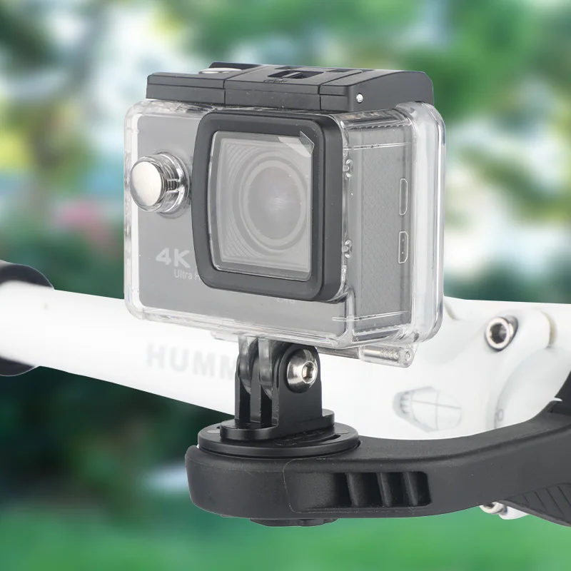 دراجة الكمبيوتر جبل قوس قاعدة ثابتة إصلاح سريع الملحقات ل Garmin Gopro كاميرا المصباح محول استبدال أجزاء