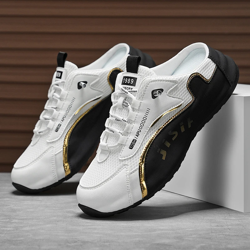Brand protection 2026 new men's lightweight non-slip breathable wear-resistant running sports fashion versatile casual shoes view 6