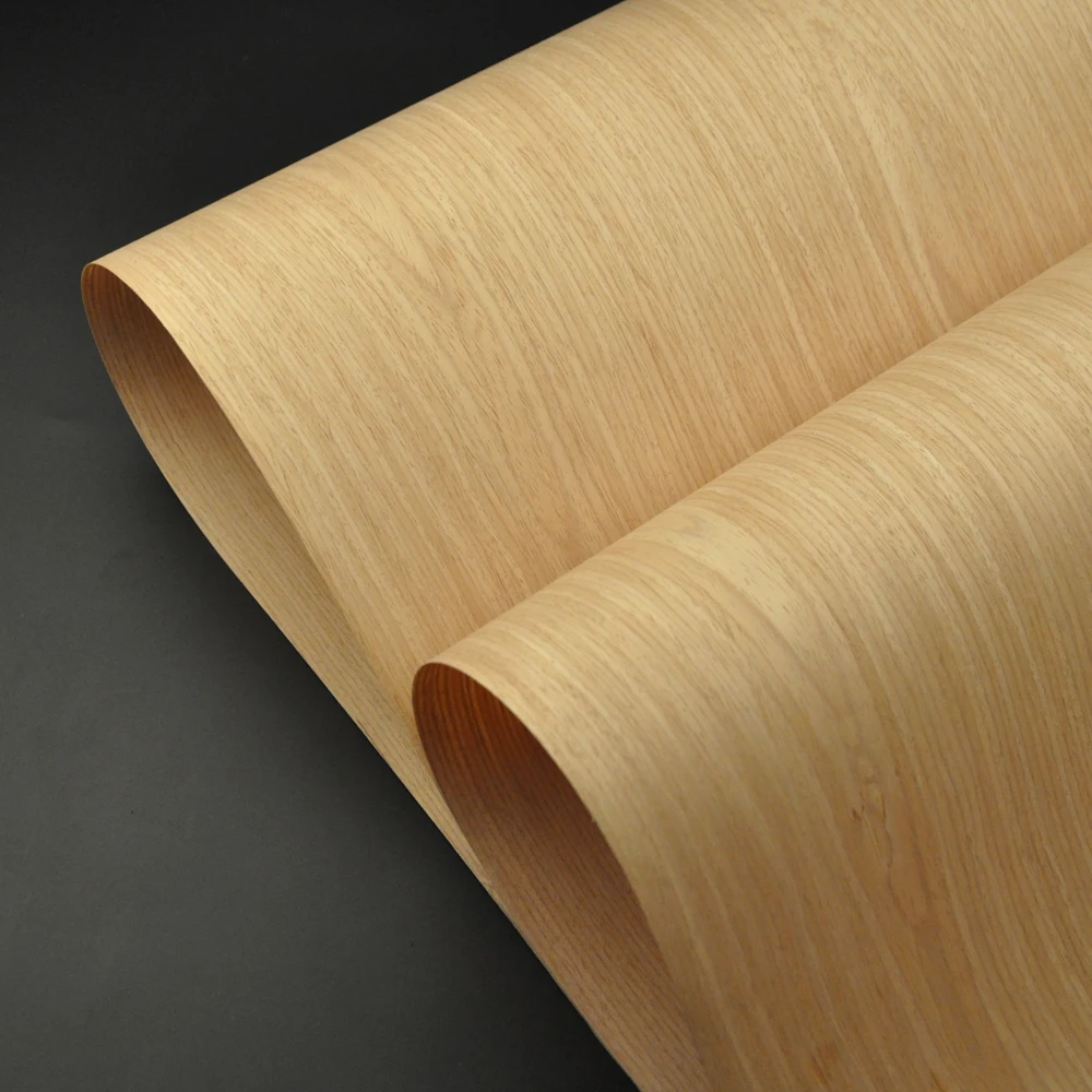 White Oak Engineered Furnier mit Fleece Backer