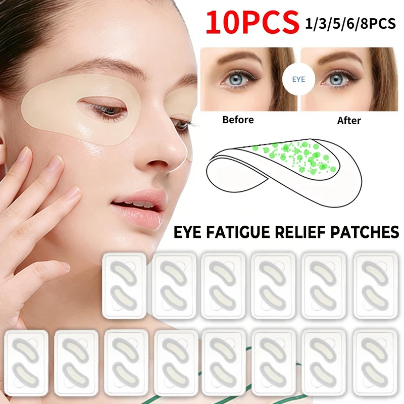 

Herbal Anthocyanin Eye Patches Moisturizing and Firming Eye Mask for Dark Circles Puffiness Dry Eyes Hydrating Under Eye Patches
