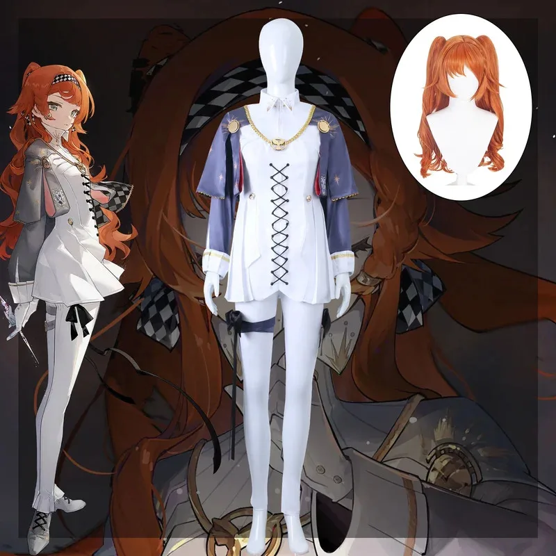

Sonetto Cosplay Costume Reverse:1999 Carnival Uniform Wig Anime Halloween Costumes Men Game