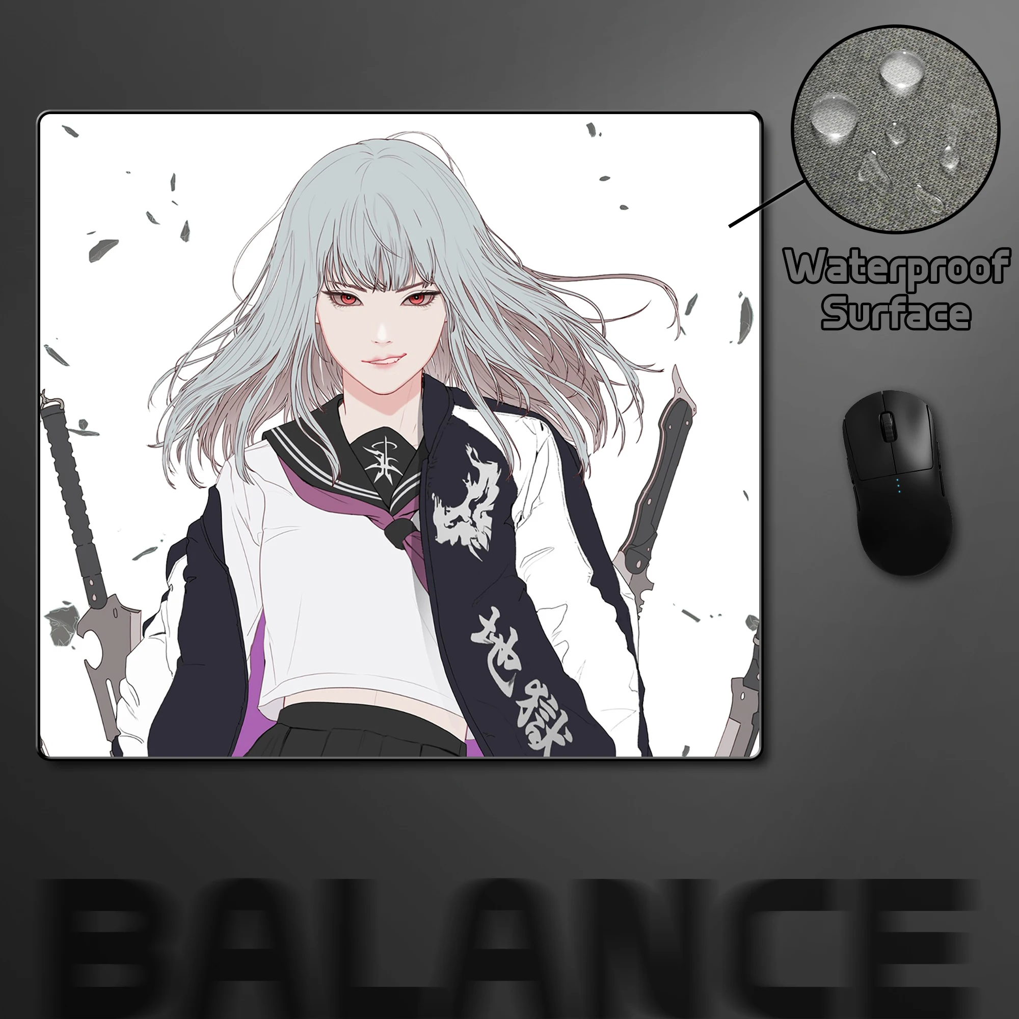 

Аниме игровой коврик для мыши 45*40 см геймерский коврик для мыши E-Sports Professional Balance Нескользящий коврик для мыши Водонепроницаемый поверхностный коврик для клавиатуры