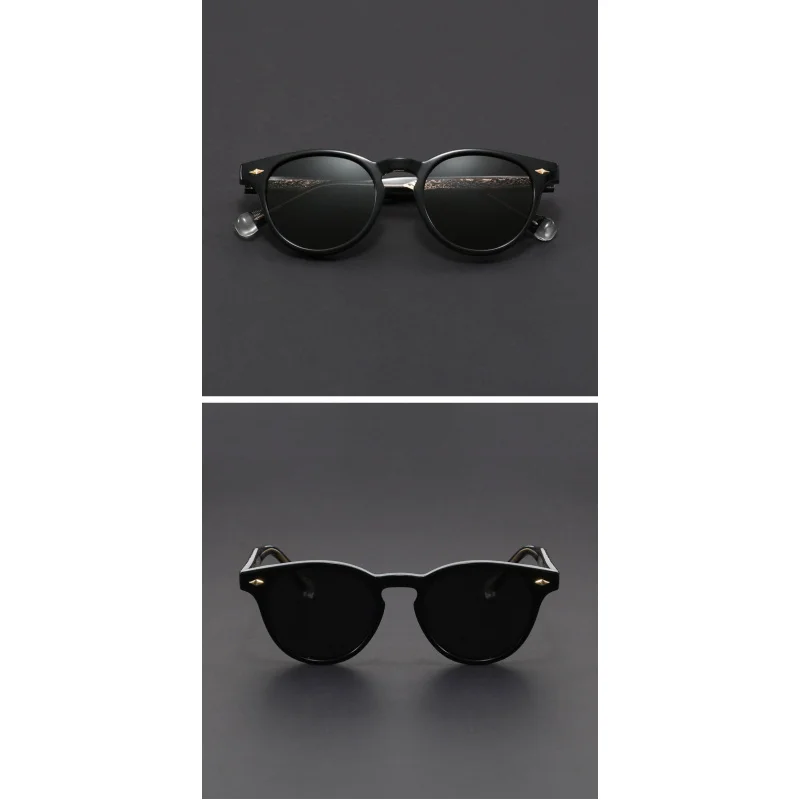 240915  TR90 Round frame    Polarized   Sun Glasses   Men and Women  Personality  Sun Protection Cycling,Fashion Wear Sunglasses