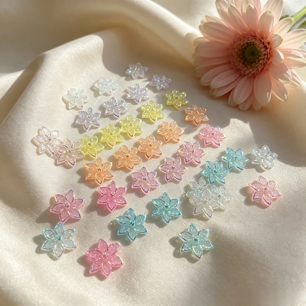 11mm 100pcs DIY jewelry accessories Pinwheel flower resin Rhinestones Making Scrapbook crafts DIY between the eyebrows  -HF295