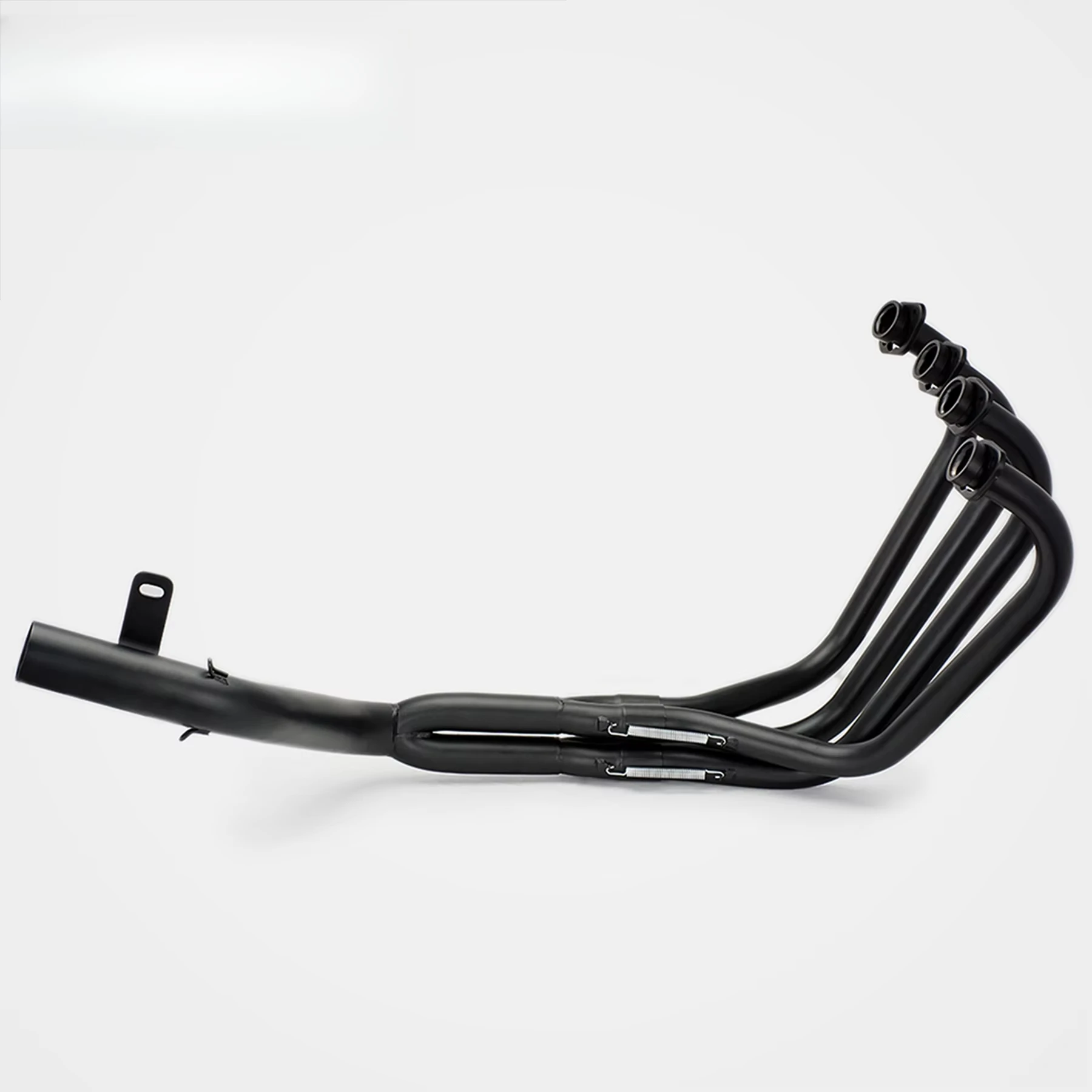 Delicate and High Temperature Resistant Retro-style Six-section Electroplated Motorcycle Low-Exit Full Exhaust Pipe for CBX400F