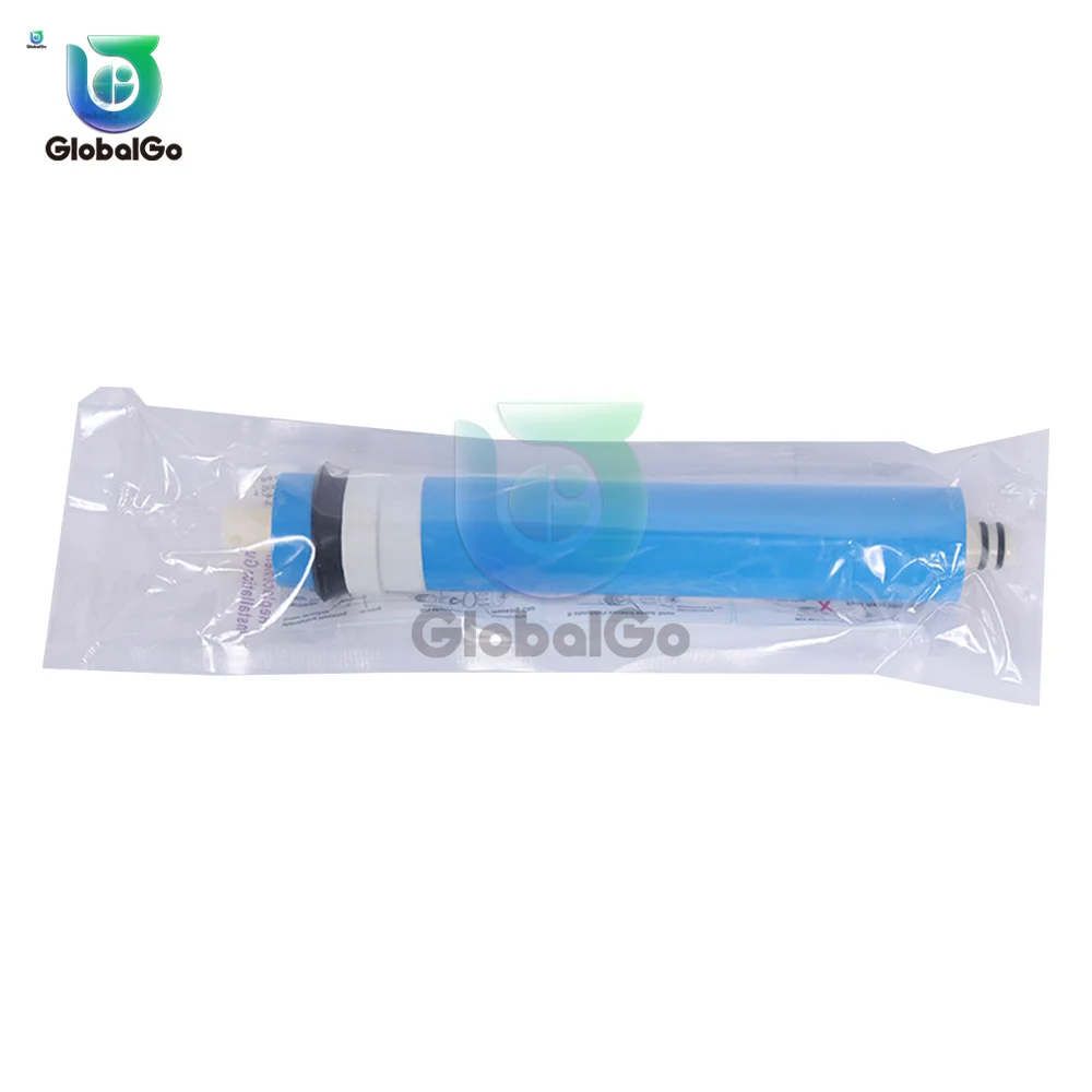100/200/300/400GPD المنزل المطبخ التناضح العكسي رو غشاء استبدال نظام المياه تصفية تنقية المياه معالجة الشرب