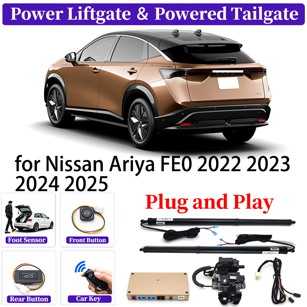 

for Nissan Ariya FE0 2022 2023 2024 2025 OEM Car Automatic Power Liftgate Kit Smart Auto Electric Tailgate System Plug and play