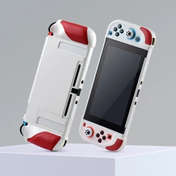 Suitable for NS Switch all-in-one protective case, leather grip Nintendo Switch game console portable storage bag