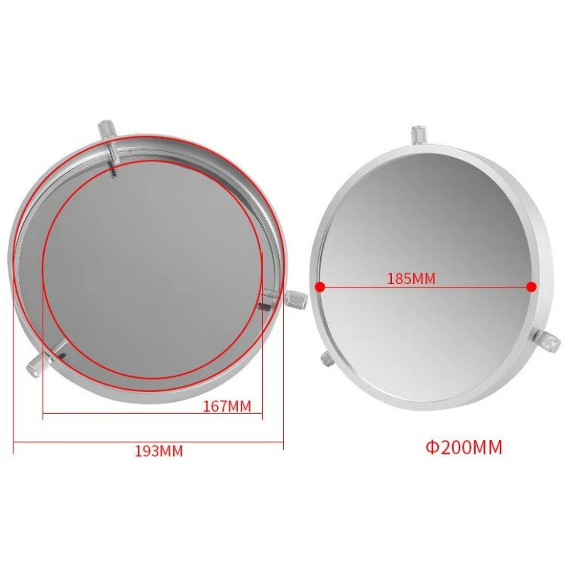 Angeleyes 200mm Universal Solar Film for Observing Solar Eclipses Bard Film Astronomical Telescope Accessories 167-193mm