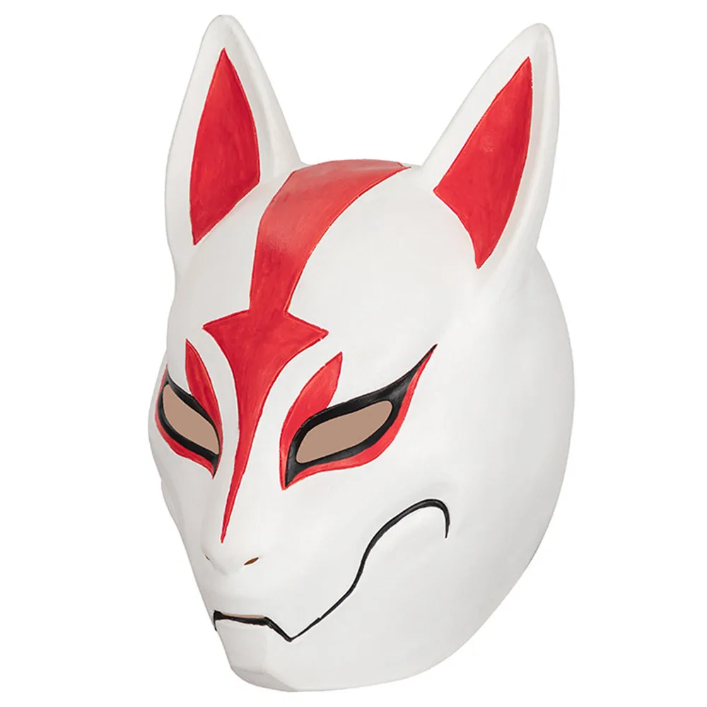 Fuchs-Cosplay-Maske für Maskenball, Party, Halloween, Latex – Detail 5