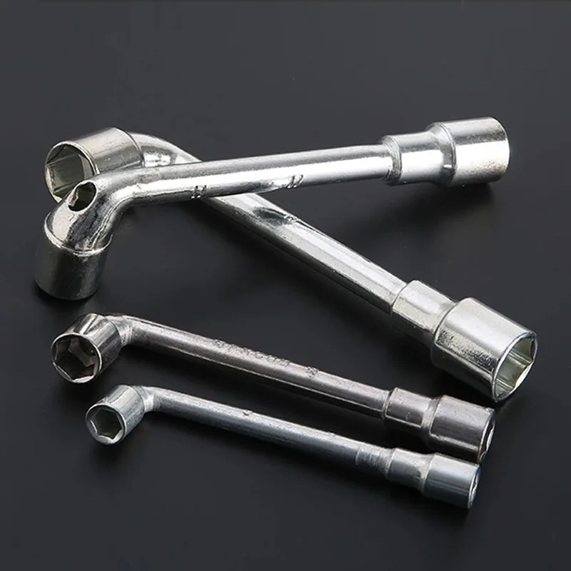 1pcL-shaped Pipe Socket Wrench Car Repair Tool 6MM Shaped Hexagonal Spanner Hand Tool