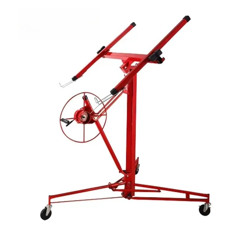 Mechanical workshop ceiling drywall crane installation tool