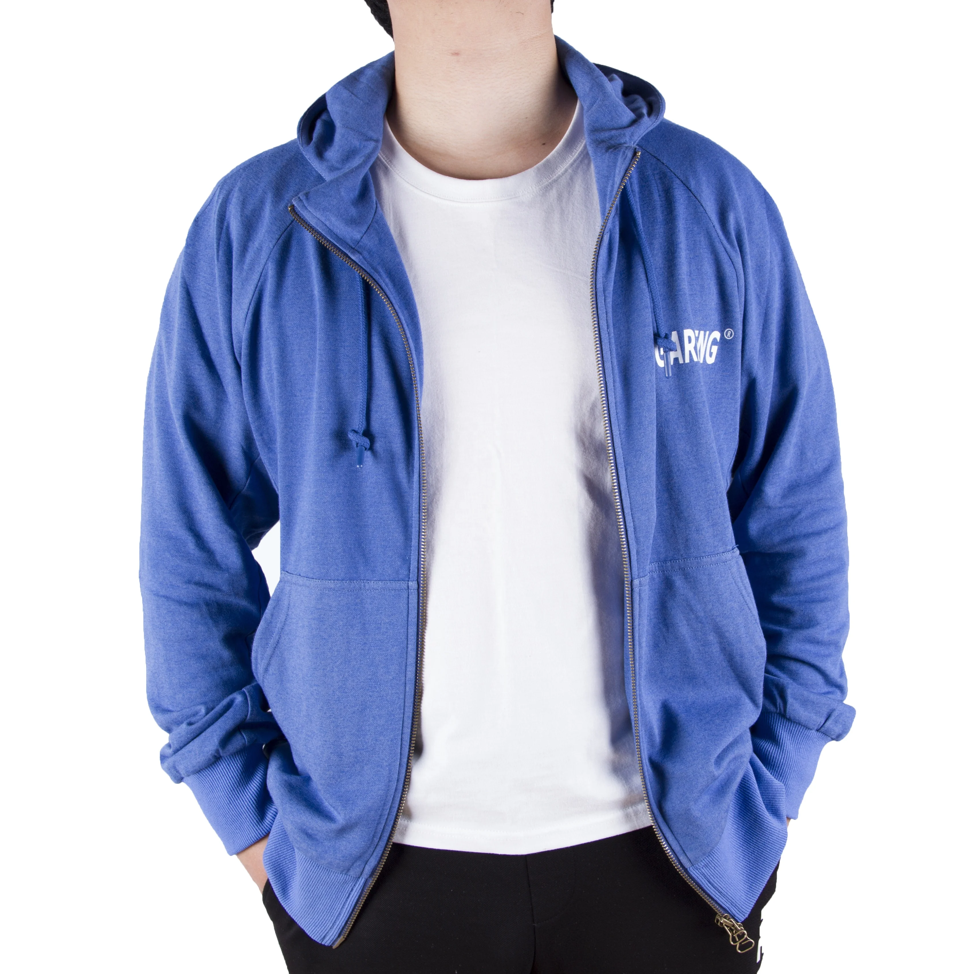 UrGarding Double Layers Silver Fabric with Shielding Zipper 5G Block Anti Radiation Faraday Hoodie Highest Protection