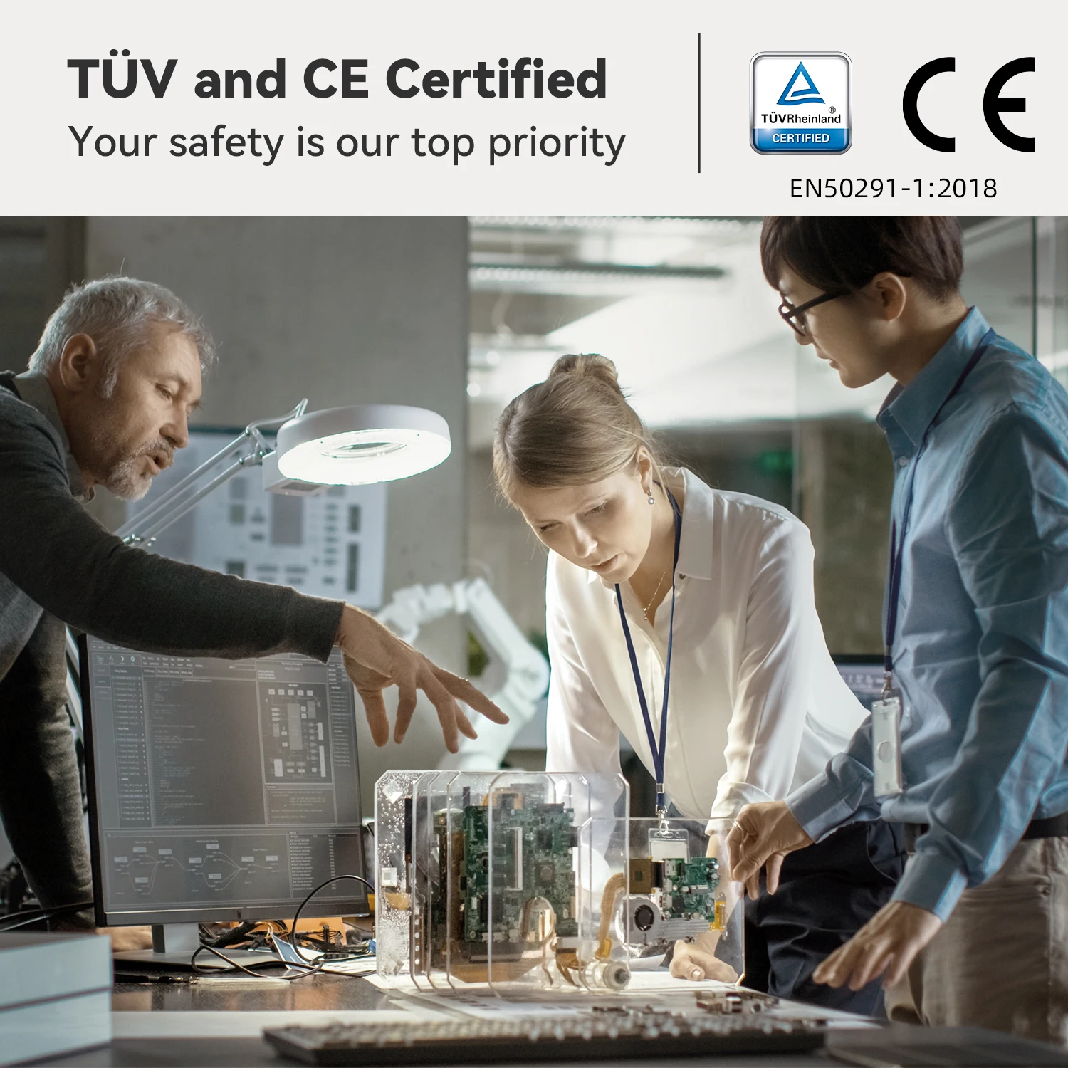 CPVAN Independent Carbon Monoxide Alarm Co Detector with LCD Display Home Wireless Alarm Sensor Security Protection System 85db