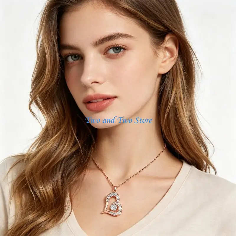 HX6F Trendy Matching Necklace and Earrings Set with Secure Clasp and Eye Catching