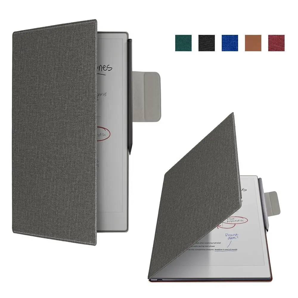 Auto Sleep/Wake Funda magnética de 7,3 "con portalápices Funda protectora a prueba de golpes Ultra delgada para Paper Pro Move 2025 marcable
