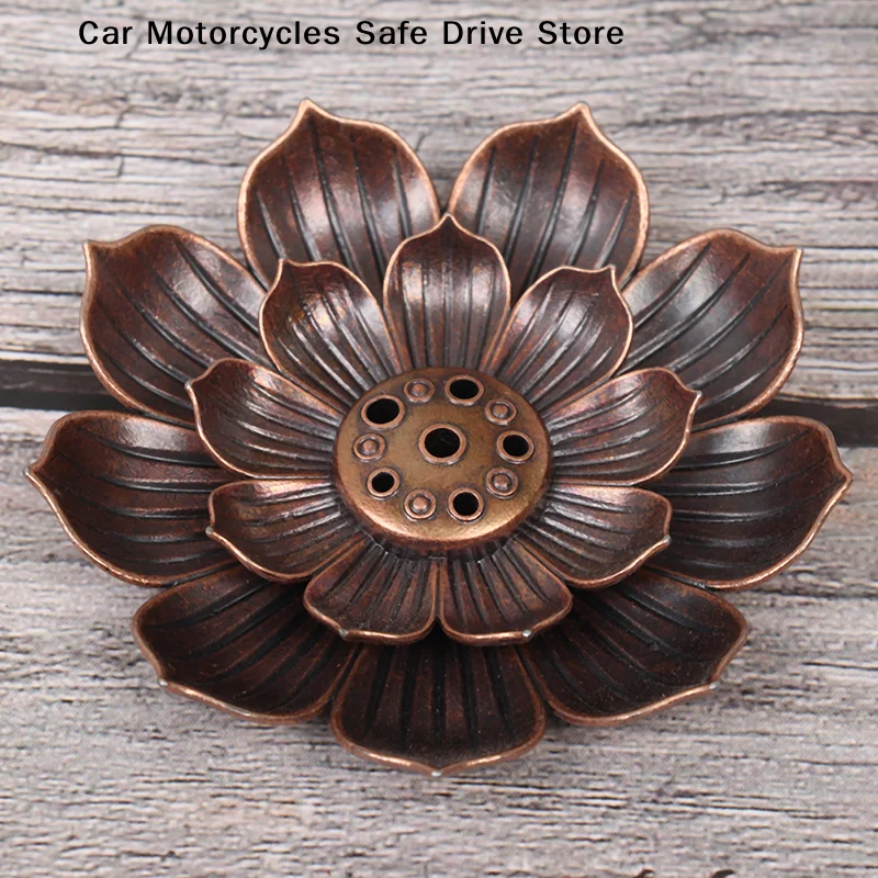 【M】Lotus Incense Holder Multifunctional Incense Holder Incense Gourd Incense Holder Incense Holder Alloy Incense Holder
