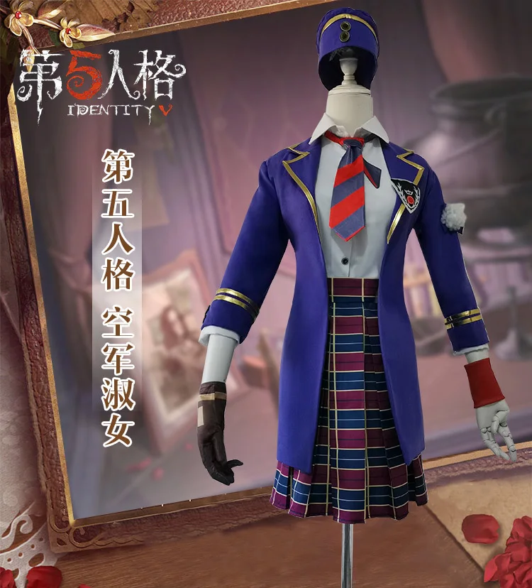 Game Identity V Coordinator Martha Behamfil Cosplay Costume Women Fancy Party Suit Halloween Uniforms Anime Clothing Custom Made