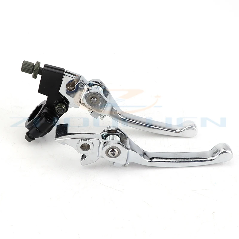 1 Pair 22mm 7/8 Inch Folding Handlebar Clutch Brake Lever For 50cc 110cc 125cc 200cc CRF KLX TTR Apollo 125 ATV Dirt Pit Bike