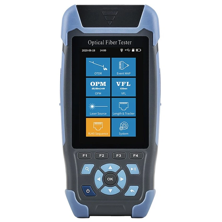 2026 NK3200 Mini Handheld Optical Fiber Smart OTDR Single/Multimode Visual Fault Locator Dual Wavelength for FTTH 3G GPRS