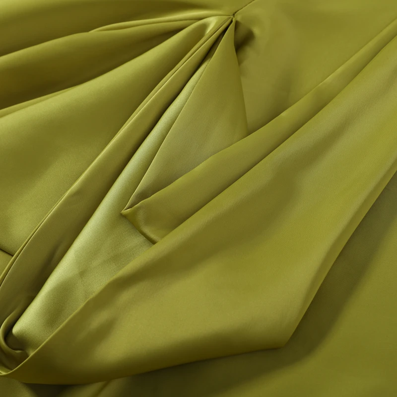 Sexy Women's Satin Solid Long Dress Swing Collar Sleeveless Backless Spaghetti Strap Slit Dresses 2026 Summer Evening Lady Robes