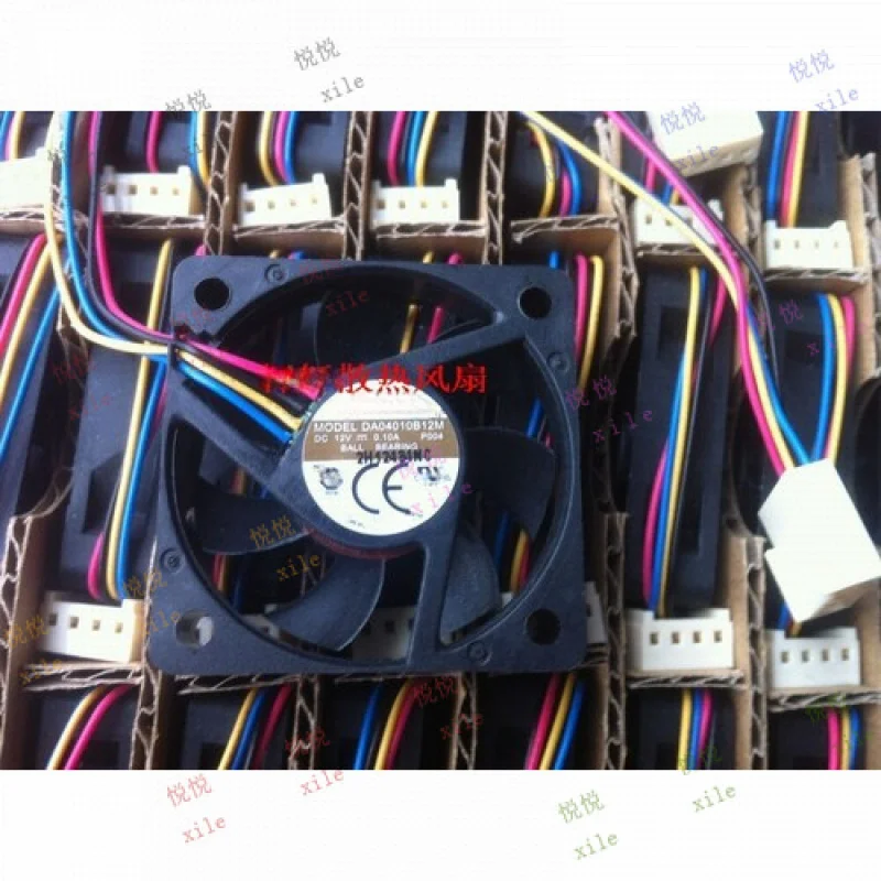 

L L FOR AVC 4CM 4010 12V 0.10A DA04010B12M P004 4-wire dual bearing fan