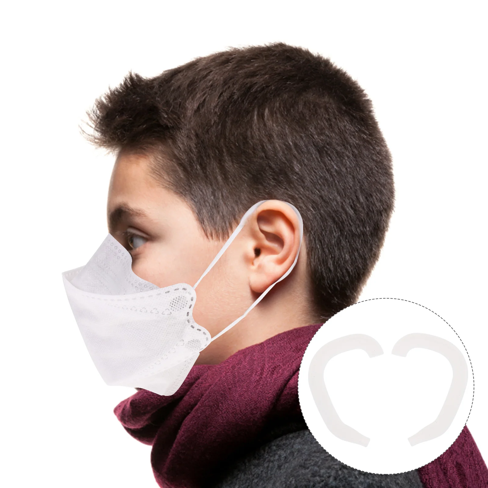 

6 Pairs Baby Corrector Auricle Shaping Protruding Ear Fixer Newborn Silica Gel Support Child Mask Ear Pads Silicone