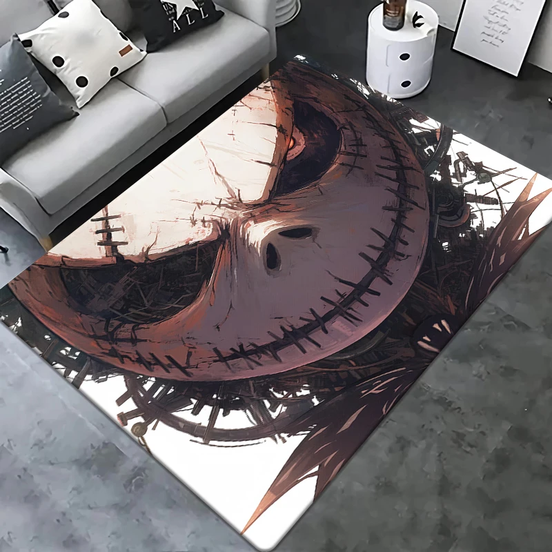 Miniso der Alptraum vor Weihnachten Jack HD gedruckt großflächigen Teppich, Wohnzimmer Dekor, Sofa, Teppich. Picknick, Camping, Tür matte.