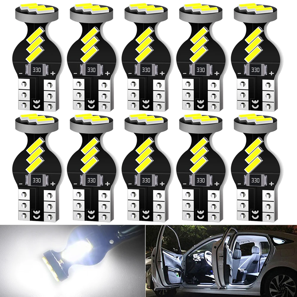 10X T10 W5W Led Car…