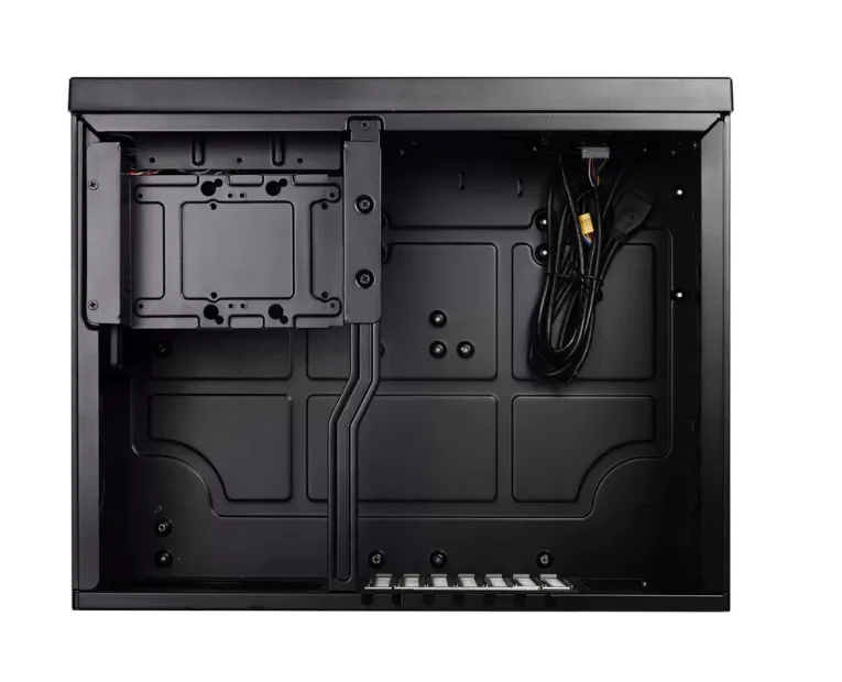 GD09B HTPC Chassis, Supports CEB/ATX Motherboard with Positive Differential Pressure & Anti-Theft Design