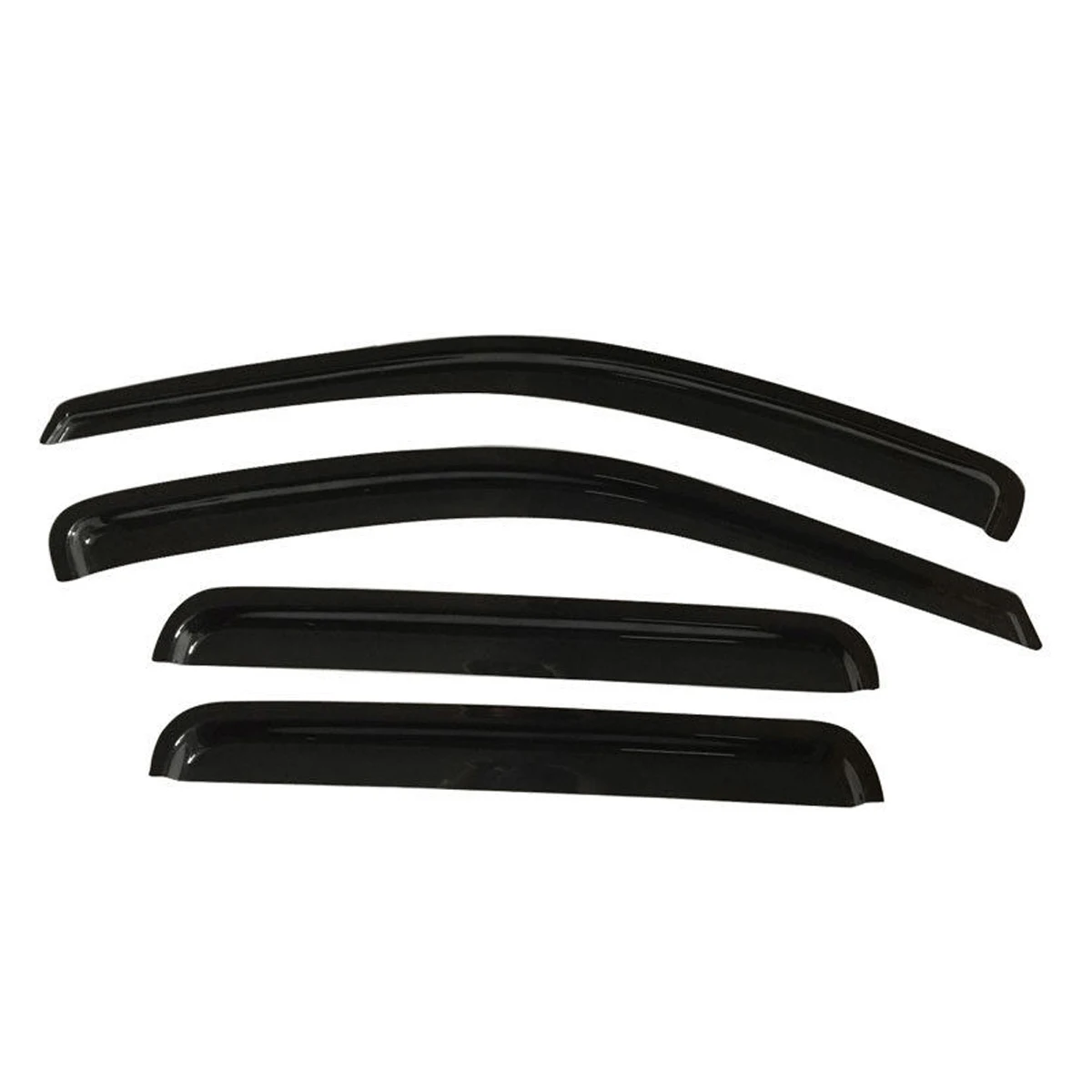 

4pcs For 14-17 Jeep Cherokee Sun Rain Guard Vent Shade Deflector Window Visors