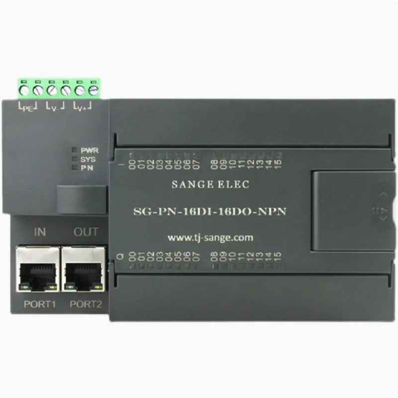 Profinet integrated remote IO module 16 channels/32 channels digital relay outputs