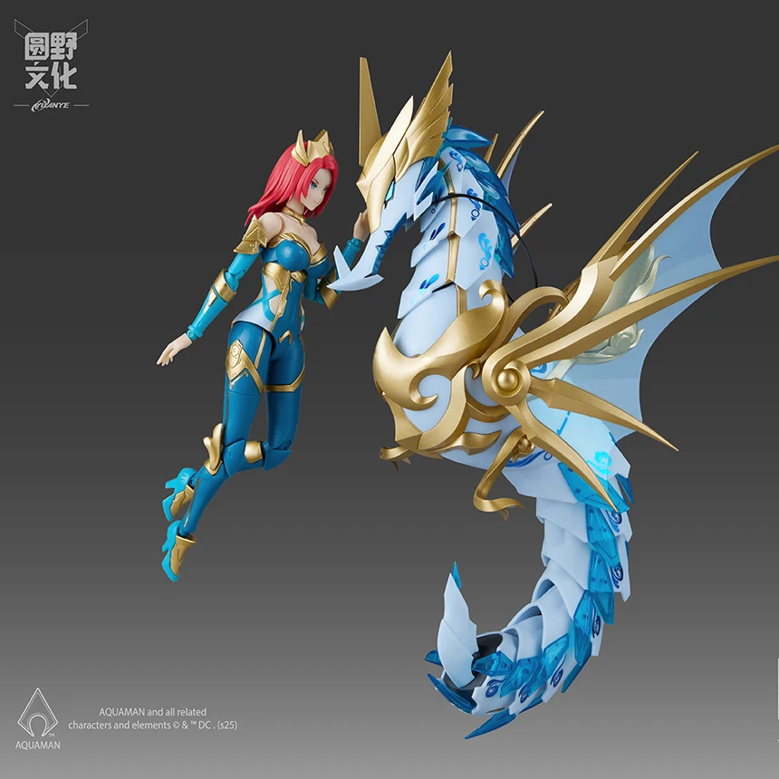 JOIN HUA 江雲吉 DC メラ アトランティスの女王 メカ美少女モデルキット 公式ライセンスアクションフィギュア 美少女