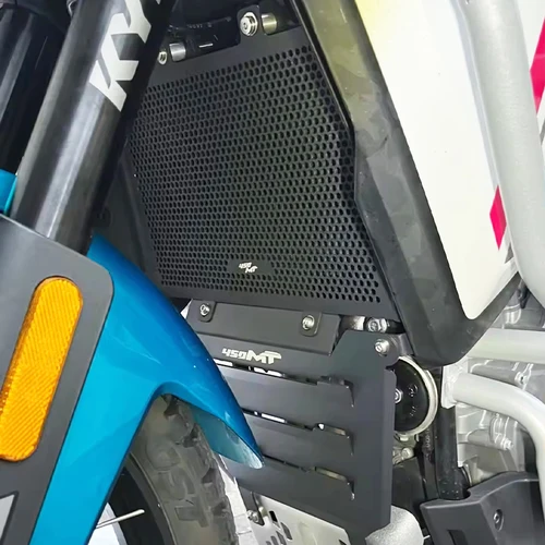 Imagen 2 del producto Nuevos accesorios para motocicleta 450mt, protector de radiador, cubierta de placa de deslizamiento de motor para CFMOTO CF 450 MT 450MT MT450 2024 2025