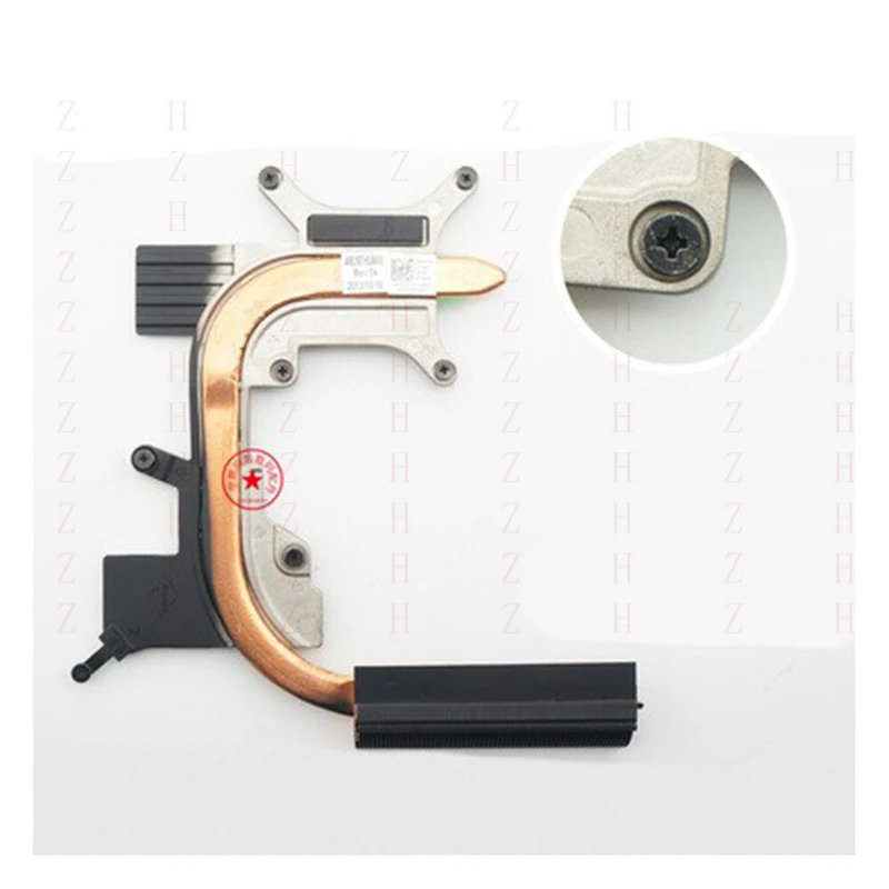 Z For DELL 13R INSPRON N3010 Heat dissipation copper tube N3010 without fan 0Y18T6