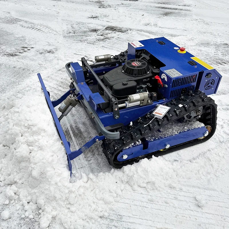 

Customized remote-controlled multi-function lawn mower, snow sweeper, and road snow removal equipment