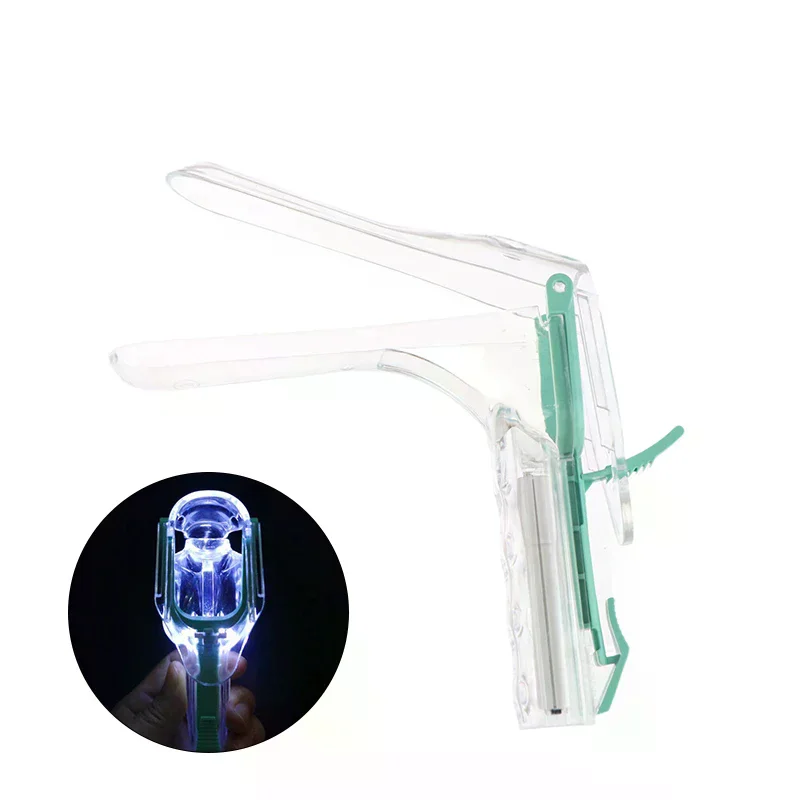 /YOV/Examination Of Wide Vaginal Device With Light Vaginal Dilator Light Endoscope Transparent Disposable Vagina Sex Toy Dilato