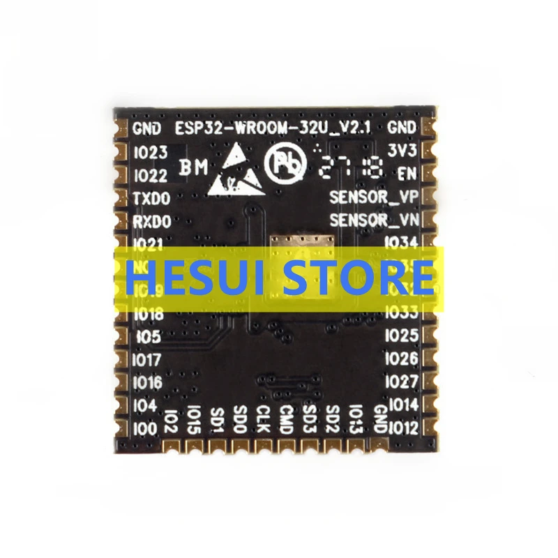 ESP32-WROOM-32U Dual-Core-WLAN- und Bluetooth-MCU Internet of Things-Funkmodul