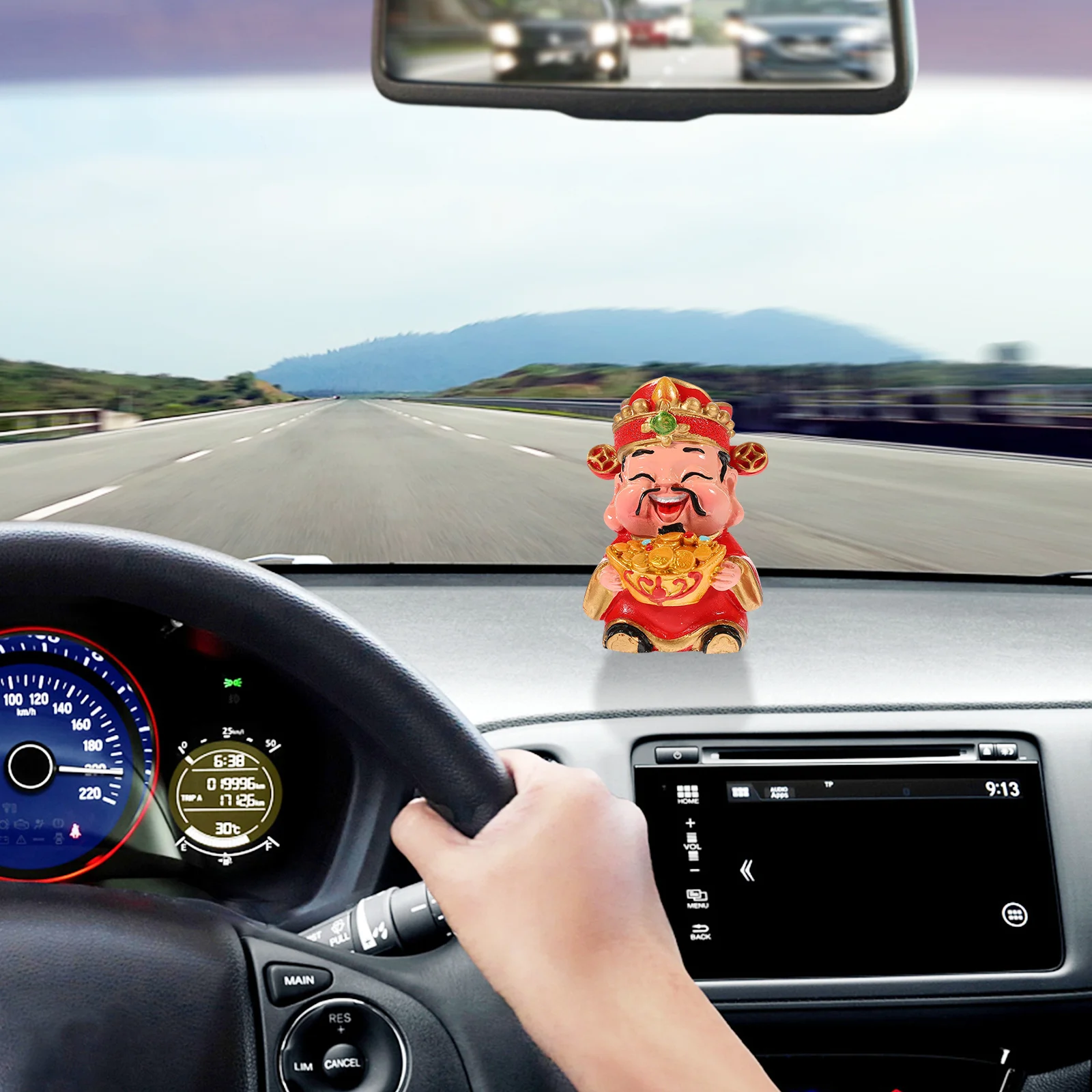 

God Of Statue Chinese Style Lucky Desktop Ornament For Home Home Decor Office Decor Small Craft Scene Decoration