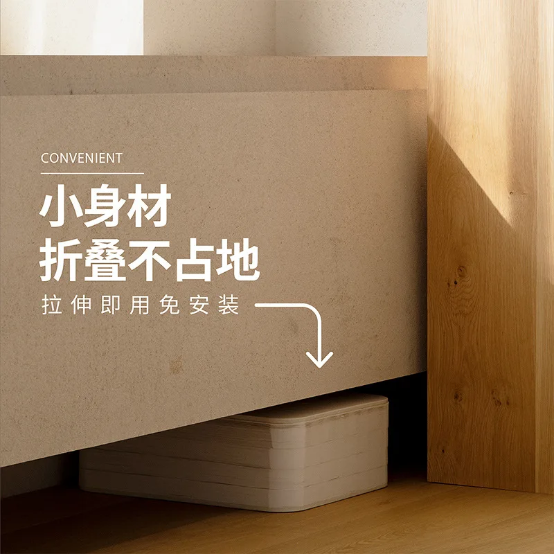 Shoe changing stool Organ retractable folding deformation hospitality area bench end of bed multi-functional light luxury door